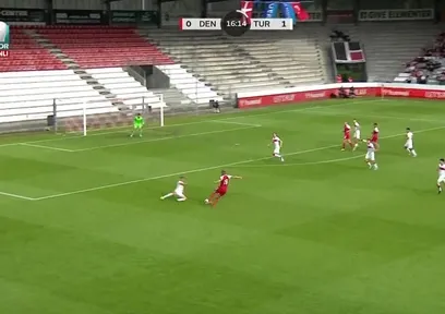Danimarka 1-1 Türkiye | GOL