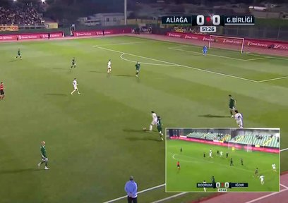 GOL |  Aliağa FK 0-1 Gençlerbirliği