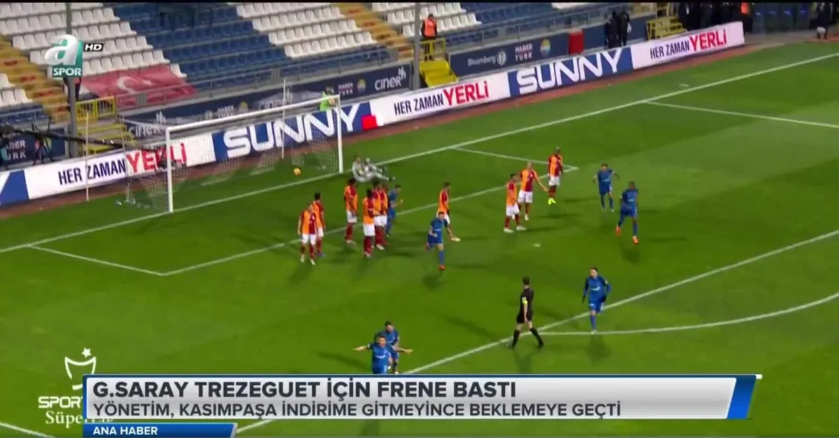 Galatasaray Trezeguet için frene bastı