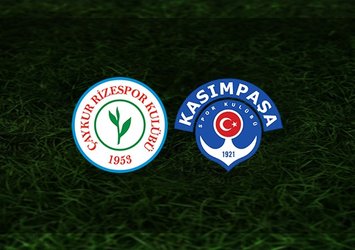 Rizespor - Kasımpaşa maçı saat kaçta ve hangi kanalda?