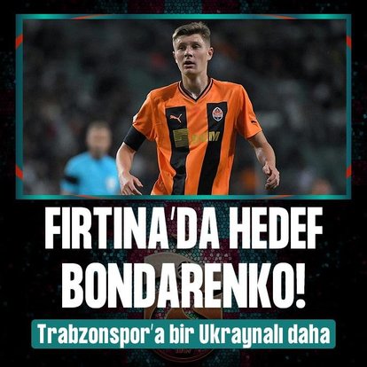 Trabzonspor’da hedef Artem Bondarenko!