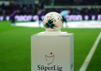 Süper Lig'de 36. haftanın programı belli oldu