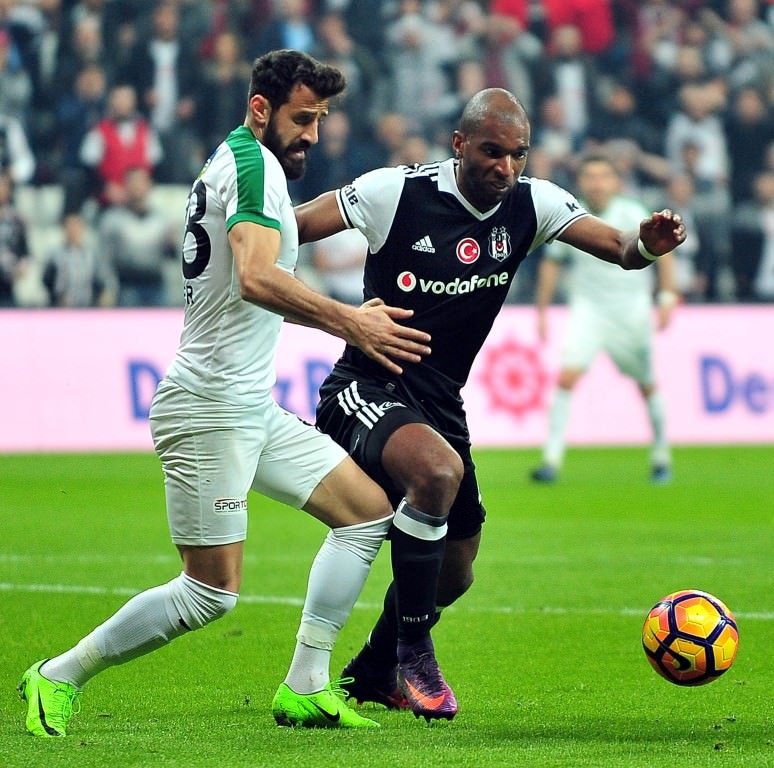 Beşiktaş-Akhisar Belediyespor karşılaşmasından kareler