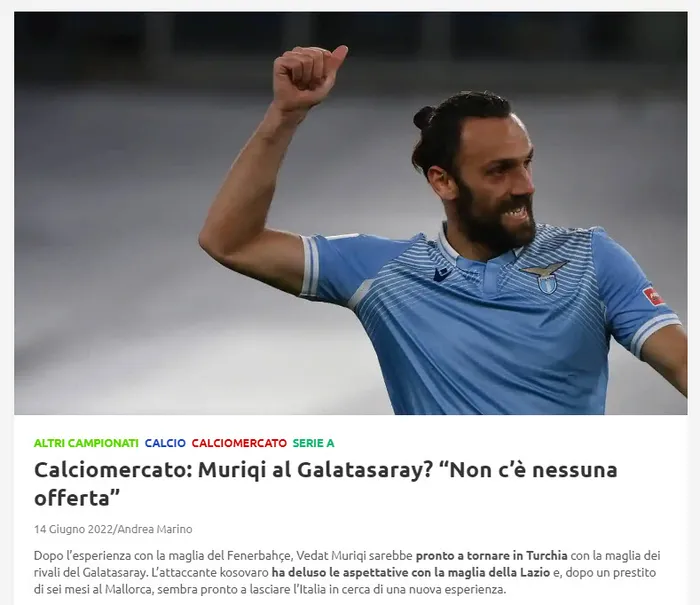 TRANSFER HABERLERİ - Vedat Muriqi gerçeği ortaya çıktı! Galatasaray... - 1