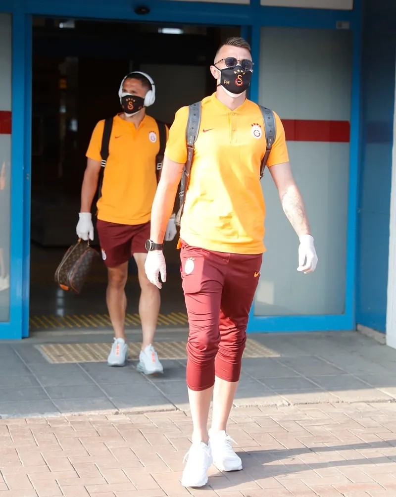 Galatasaray kafilesi Trabzon'da - 2