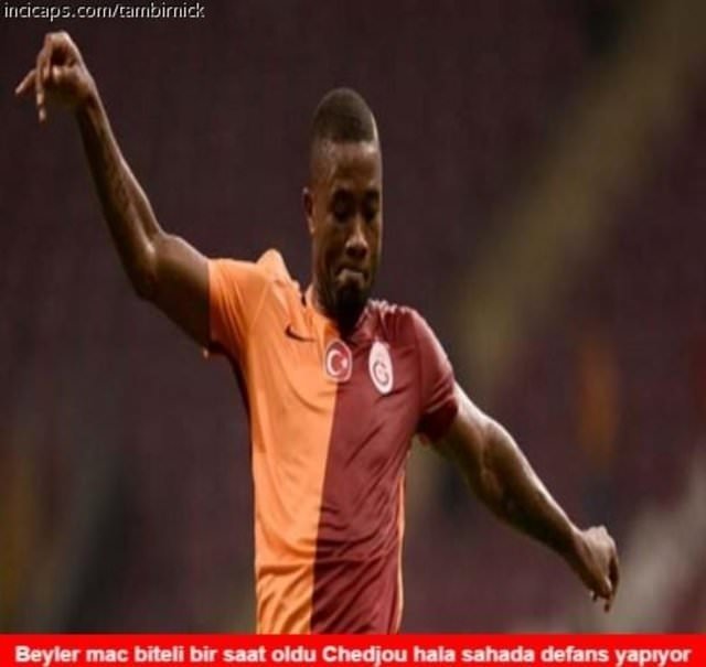 Galatasaray-Benfica maçı capsleri