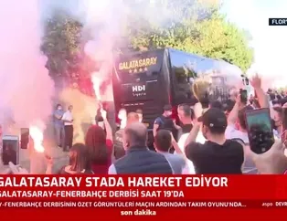 Galatasaray stada doğru hareket etti