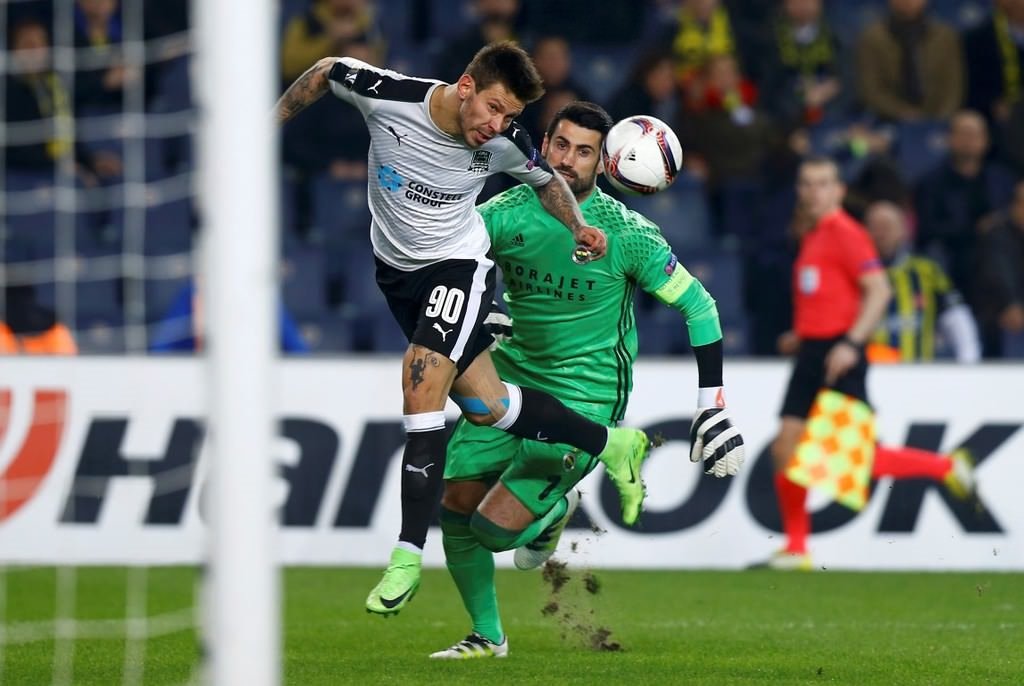 Fenerbahçe-Krasnodar karşılaşmasından kareler