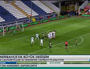 Fenerbahçe'de büyük değişim