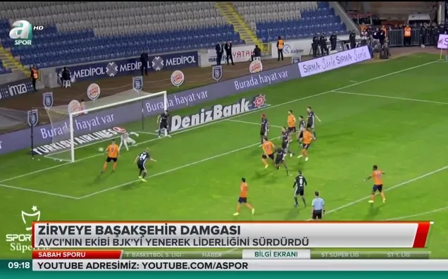 Zirveye Başakşehir damgası
