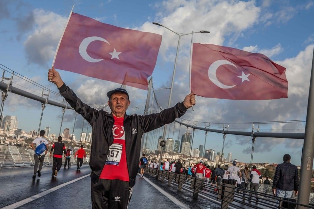 Vodafone 38. İstanbul Maratonu’ndan kareler