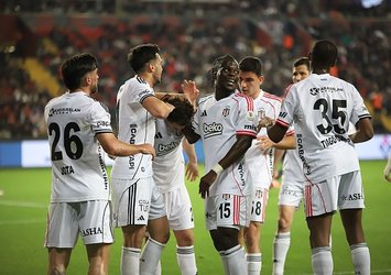 Beşiktaş Antep'te 3 puanı kaptı!