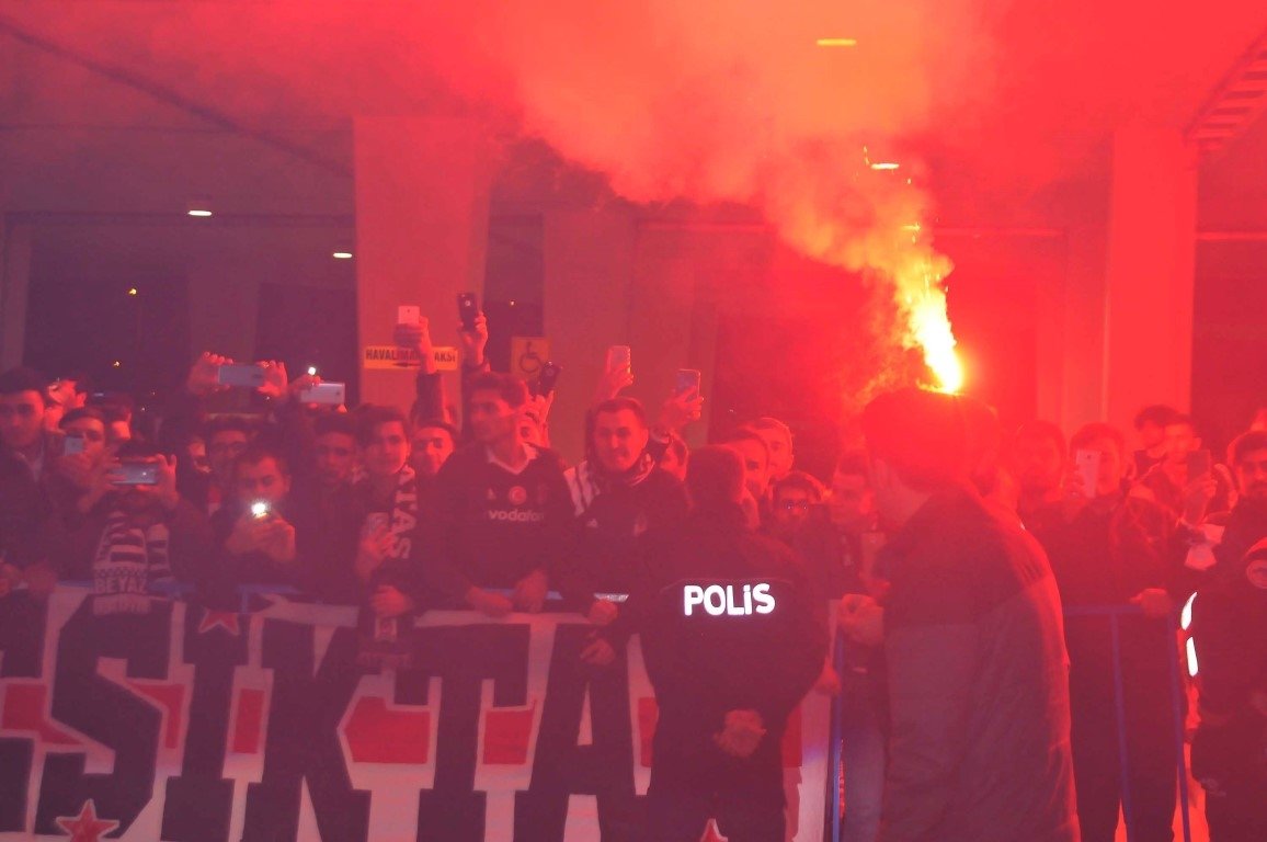 Beşiktaş’a Konya’da coşkulu karşılama