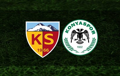Kayserispor - Konyaspor maçı canlı anlatım Kayserispor - Konyaspor maçı canlı izle