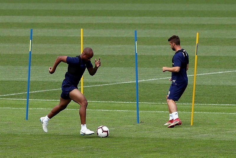 Andre Ayew Ilk Antremanina Cikti Aspor