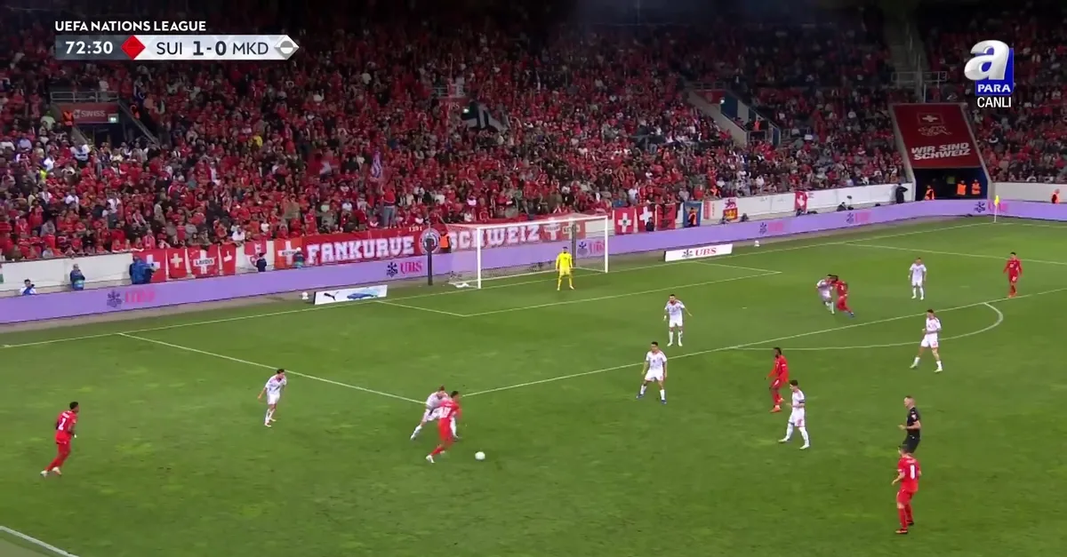 GOL | İsviçre 2-0 Kuzey Makedonya