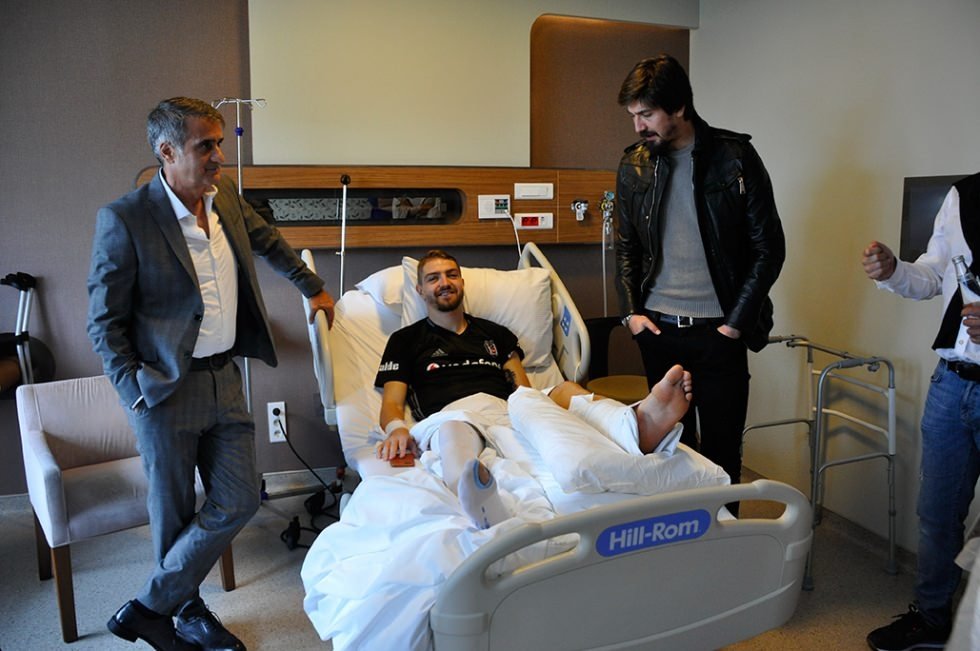 Fatih Terim ve Şenol Güneş, Caner’i yalnız bırakmadı