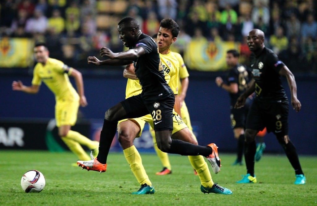 Villarreal - Osmanlıspor maçından kareler