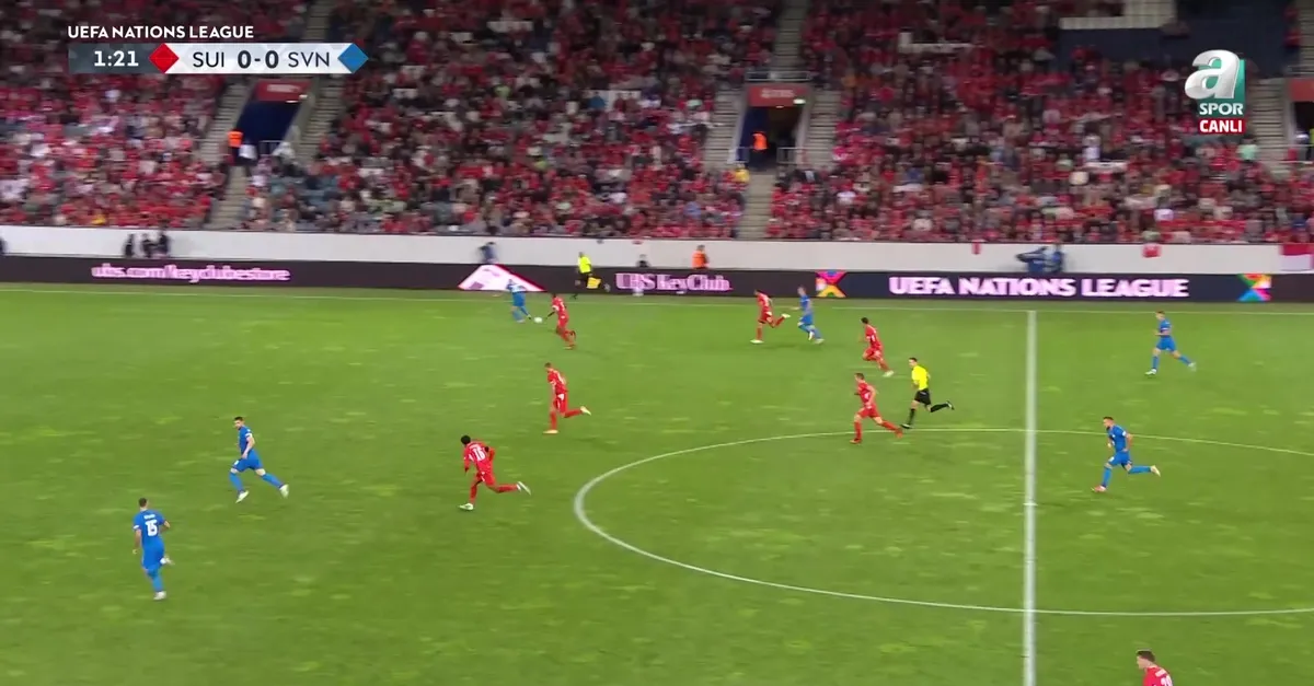 GOL | İsviçre 0-1 Slovenya