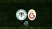 Konyaspor - Galatasaray maçı ne zaman?