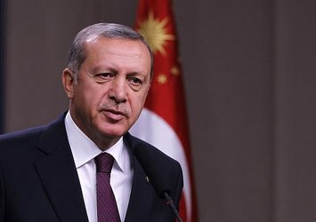 Başkan Erdoğan'dan G.Saray'a tebrik!