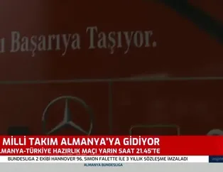 A Milli Takımımız Almanya'ya gitti!