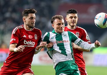 Beşiktaş'a Konya'da şok!