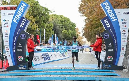 44. İstanbul Maratonu’nu erkeklerde Kenyalı Robert Kipkemboi kazandı