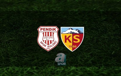 Pendikspor - Kayserispor CANLI İZLE Siltaş Yapı Pendikspor - Mondihome Kayserispor canlı anlatım