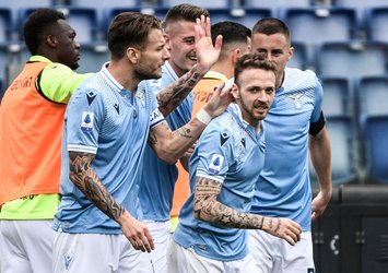 Lazio son anlarda güldü!