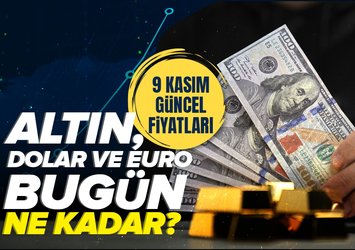 Euro, dolar, sterlin, gram, çeyrek, yarım altın kaç TL?