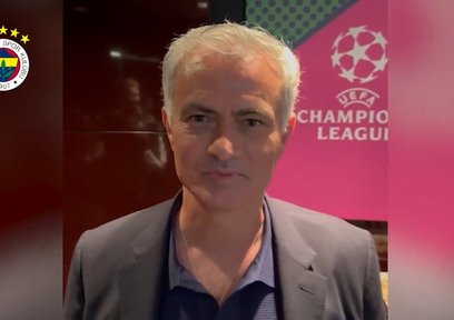 Mourinho’dan F.Bahçe taraftarına mesaj!