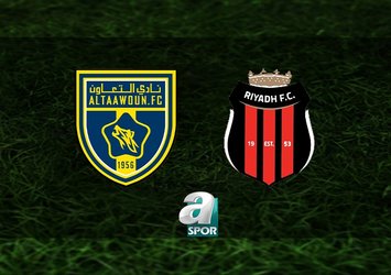 Al Taawon-Al Riyadh maçı saat kaçta?