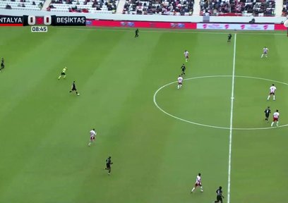 GOL | Onvo Antalyaspor 0-1 Beşiktaş