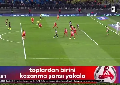 GOL | Galatasaray 0-1 Fenerbahçe