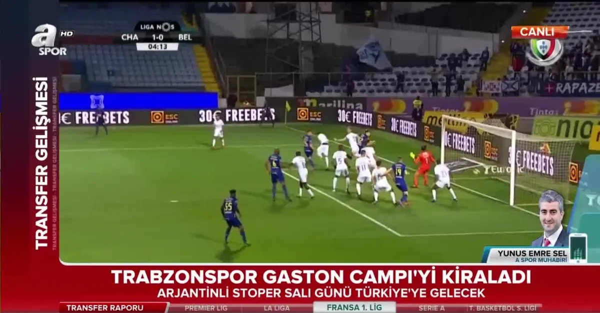 Trabzonspor Gaston Campi'yi kiraladı