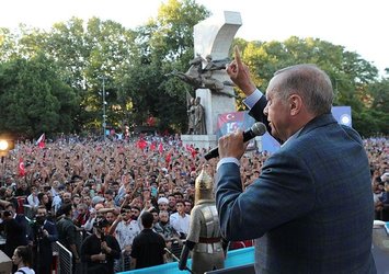 Başkan Erdoğan'dan 15 Temmuz mesajı!