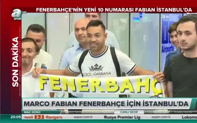 Marco Fabian İstanbul'da