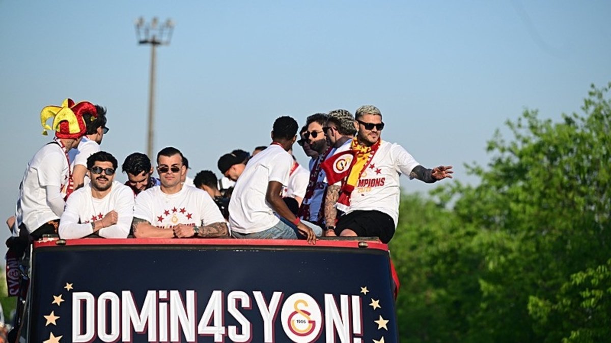 Galatasaray kafilesi RAMS Park'a ulaştı