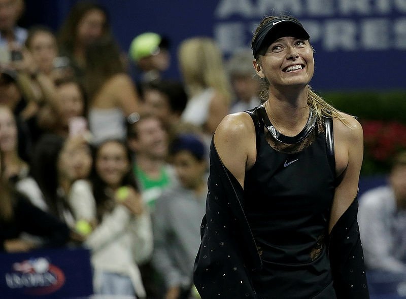 Sharapova’nın gözyaşları