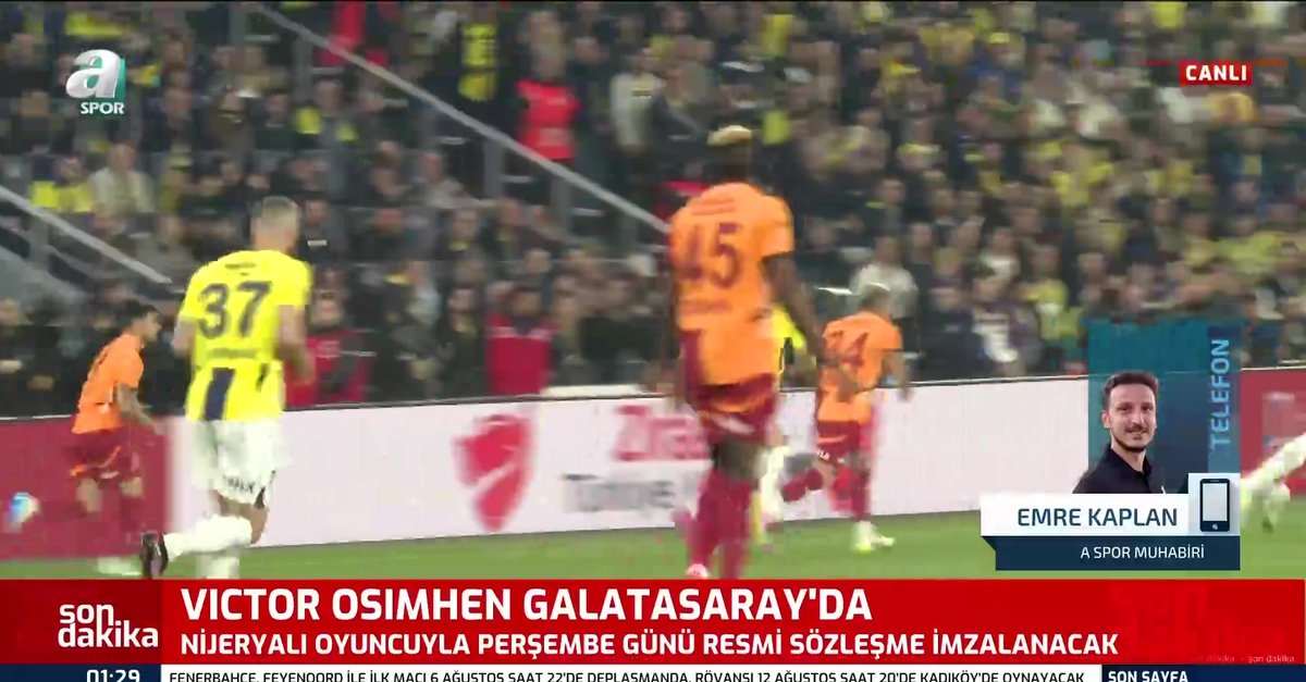 Victor Osimhen Galatasaray'da