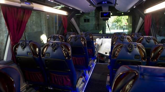 En klas takım otobüsleri