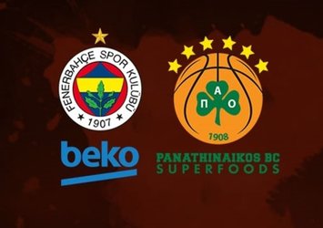 F.Bahçe Beko - Panathinaikos | CANLI