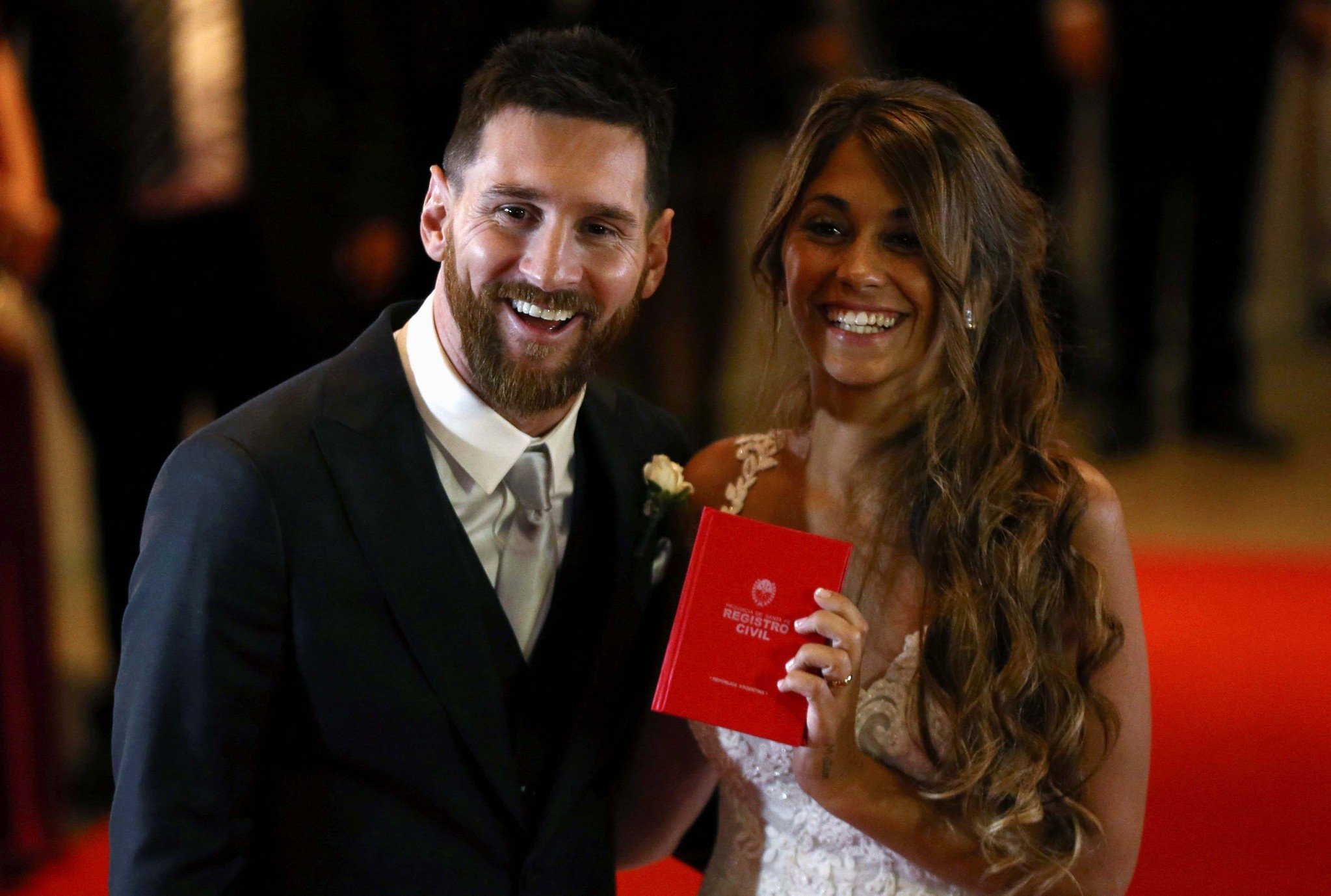 Messi’nin düğününden kareler!