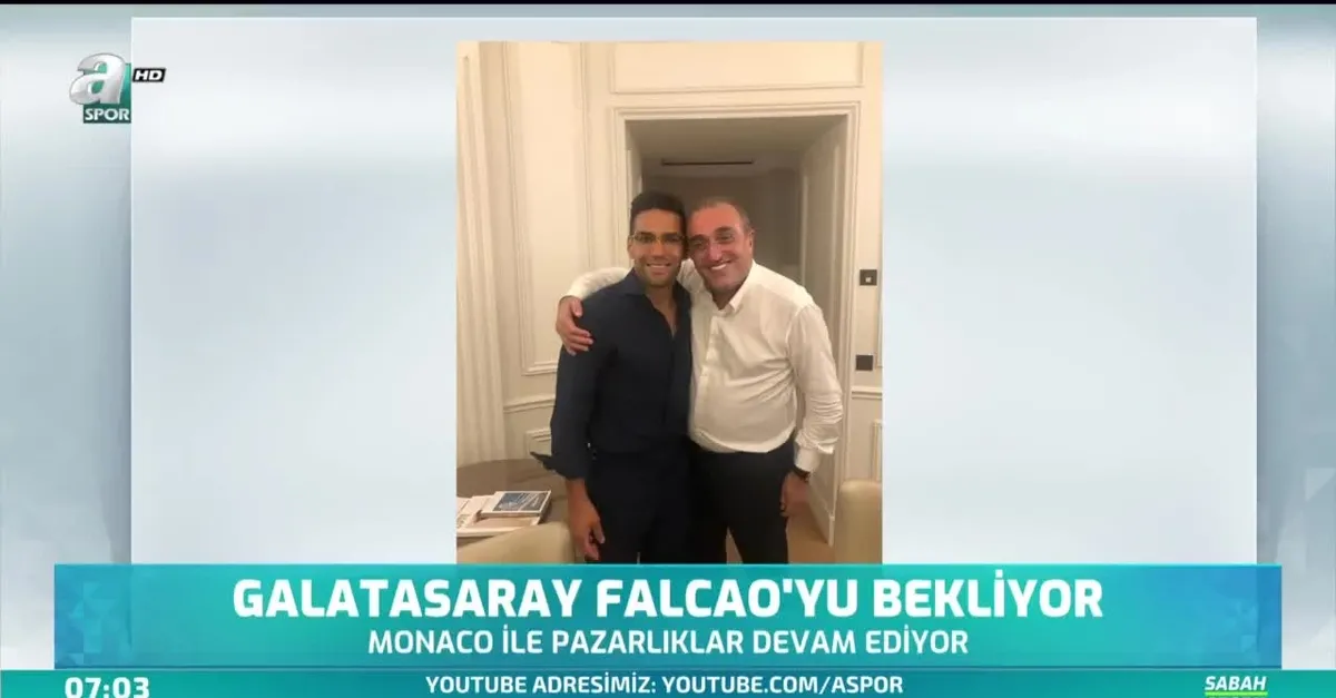 Galatasaray Falcao'yu bekliyor