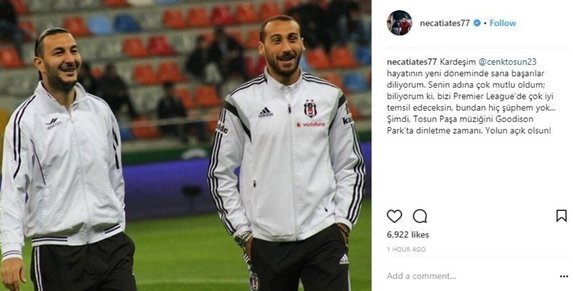 Cenk Tosun paylaşımları