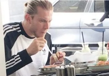 Loris Karius'un menemen keyfi