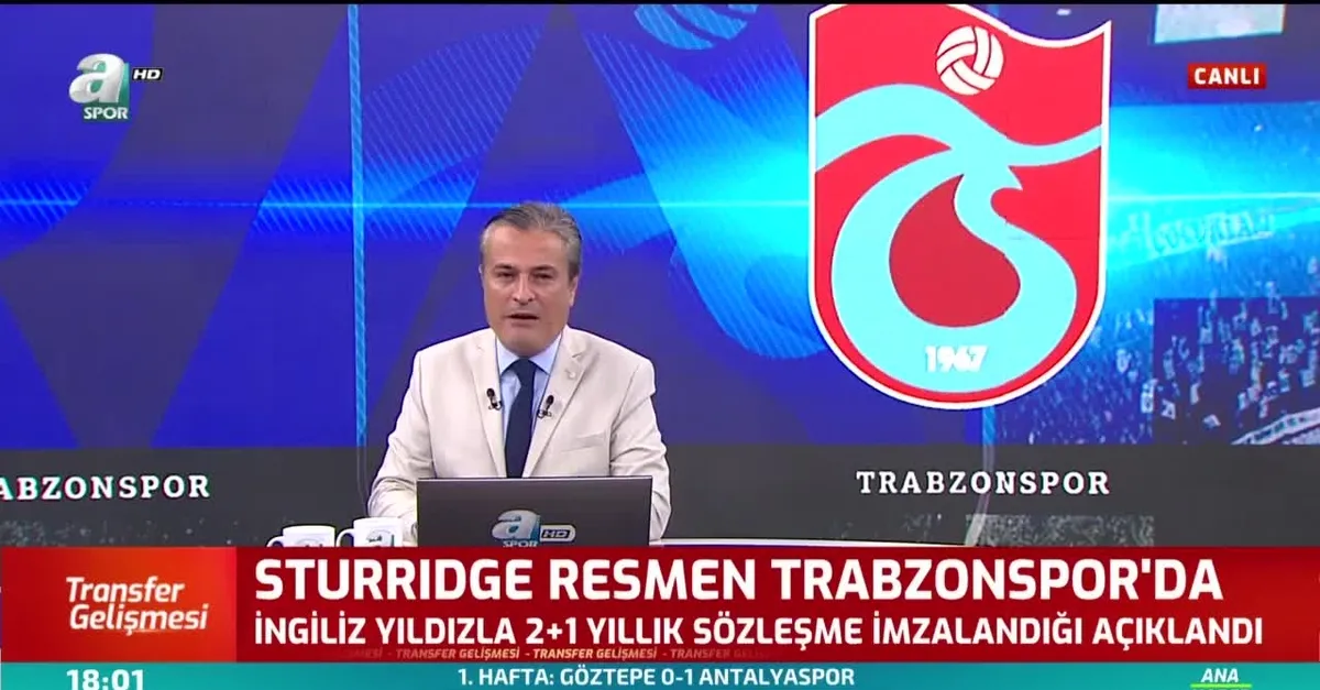 Sturridge resmen Trabzonspor'da