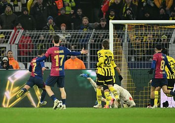 Barca Dortmund'u 85'te devirdi!