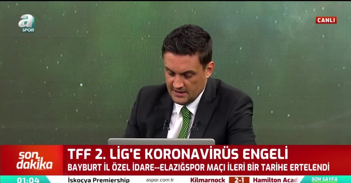 TFF 2.Lig'e corona virüsü engeli!